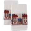 Sweet Home Americana Bathroom Collection - Set Of 2 Hand Towels
