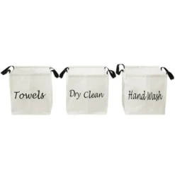 The Lakeside Collection Set Of 3 Storage Baskets - Printed -Home Properties GUEST 7d110468 46d2 4770 80bf 0c0afa8e15b3