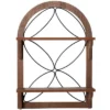 The Lakeside Collection 2-Tier Arch Wall Shelf - 2-Tier Arch Wall Shelf