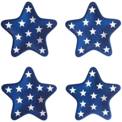 The Lakeside Collection Set Of 4 Stars And Stripes Melamine Plates - Salad 7 The Lakeside Collection Set Of 4 Stars And Stripes Melamine Plates - Salad -Home Properties GUEST 819fdb8b 56a3 4a77 8227 066bcf735e2b
