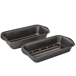 The Lakeside Collection Nonstick Meatloaf Pan With Drain Tray Reduce Fat -Home Properties GUEST 81e0fb72 2636 4b12 be6c 0fde4bfd7cd7