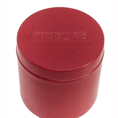 The Lakeside Collection Stoneware Grease Canister With Strainer For Bacon Fat Drippings, Hot Oil 4 The Lakeside Collection Stoneware Grease Canister With Strainer For Bacon Fat Drippings, Hot Oil - Image 2