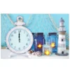 The Lakeside Collection Themed Lighted Wall Clocks - Lighthouse