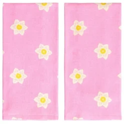 Daffodil Gnomes Set Of 2 Hand Towels