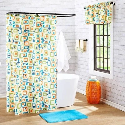 Retro Bath Set Of 2 Hand Towels 6 Retro Bath Set Of 2 Hand Towels - Image 4