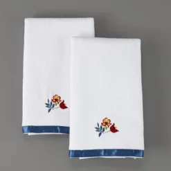 Garden Delight Set Of 2 Hand Towels -Home Properties GUEST 907b235e 9766 4d6f 8016 b43f16ed1491