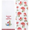 The Lakeside Collection Set Of 2 Spring Mushroom Embroidered Kitchen Towels - Happy Place Garden 1 The Lakeside Collection Set Of 2 Spring Mushroom Embroidered Kitchen Towels - Happy Place Garden -Home Properties GUEST 933cac40 dc85 47e4 8b9f b0a3abd1e061
