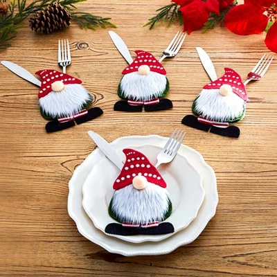 The Lakeside Collection Winter Flatware Holders - Cute Table Accents 7 The Lakeside Collection Winter Flatware Holders - Cute Table Accents - Image 5