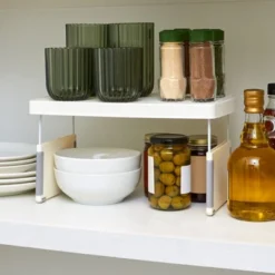 The Lakeside Collection Adjustable Shelf Riser 11 The Lakeside Collection Adjustable Shelf Riser -Home Properties GUEST 9fb122d7 4a6e 426c ad99 608c753ab1aa