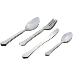 The Lakeside Collection 16-Pc. Gibson Stainless Steel Flatware -Home Properties GUEST a13e27b8 5e28 4919 a87a 682f769b9cc3