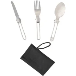 The Lakeside Collection Steel Folding Cutlery Set -Home Properties GUEST a1500369 8eb5 46ed aca6 eacdf30c004b