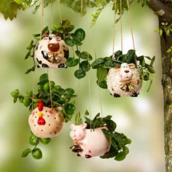 The Lakeside Collection Farm Animal Planters -Home Properties GUEST a17a73d2 f7fd 4b17 b4bf db7961b907d4