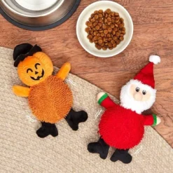 The Lakeside Collection Giggling Dog Toy - Pumpkin -Home Properties GUEST a27a03db fecb 45a2 b047 ad70ab84926e