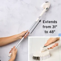The Lakeside Collection Bathroom Scrubber Tile All Surface Lightweight Telescoping Pole -Home Properties GUEST a2b669a5 fa0a 435c a114 ecfc071f94a4