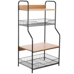 The Lakeside Collection Multi-Functional Kitchen Storage Rack -Home Properties GUEST a4adb0de 221e 488a 9944 44e7ddfc9244