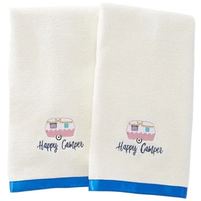 The Lakeside Collection Glamper Bathroom Collection - Set Of 2 Hand Towels 2 Pieces 7 The Lakeside Collection Glamper Bathroom Collection - Set Of 2 Hand Towels 2 Pieces - Image 5