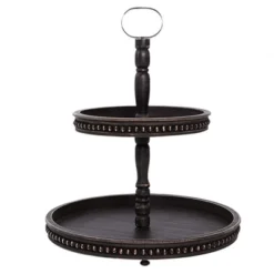 The Lakeside Collection Beaded Tabletop Serving Collection 9 The Lakeside Collection Beaded Tabletop Serving Collection -Home Properties GUEST ac7277bf 8684 459e b92d e1b6aa216e38