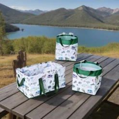 The Lakeside Collection Everyday Storage Bin Set 3 Pc. - Gone Fishing 12 The Lakeside Collection Everyday Storage Bin Set 3 Pc. - Gone Fishing -Home Properties GUEST ac74a344 81a1 4da8 afb1 25d133392a5d