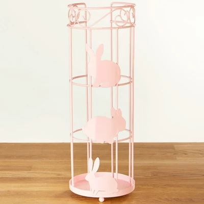 The Lakeside Collection Decorative Bunny Plastic Cup Holder 4 The Lakeside Collection Decorative Bunny Plastic Cup Holder - Image 2