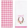 The Lakeside Collection Set Of 2 Cowgirl Themed Kitchen Towels -Home Properties GUEST afd731f8 d7f1 4c38 b393 d2ba0182b434