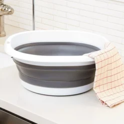 The Lakeside Collection Collapsible Basin -Home Properties GUEST b055bbbb 371a 433a b947 213dc0373fd4
