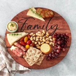 The Lakeside Collection 12" Sentiment Lazy Susan -Home Properties GUEST b5e4b7df 89d8 4007 bfbc 38474c1af746