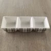 The Lakeside Collection Plaid Entertaining Collection - Condiment Tray -Home Properties GUEST b5fc8041 3318 4686 ab76 7a74e5e18dc4