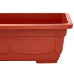 The Lakeside Collection Terracotta-Style Window Box Planter -Home Properties GUEST be444326 d5e2 45fe 8751 4d44abf71970