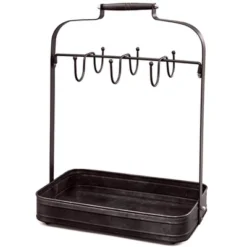The Lakeside Collection Farmhouse Coffee Mug Rack Tray Kitchen Organizer Decor Black 11 The Lakeside Collection Farmhouse Coffee Mug Rack Tray Kitchen Organizer Decor Black -Home Properties GUEST bed5df84 bb4f 4c4a 870d 24f5bbd9ddf7