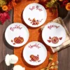 The Lakeside Collection Harvest Plaid Serving Pieces - Set Of 4 Plates 1 The Lakeside Collection Harvest Plaid Serving Pieces - Set Of 4 Plates -Home Properties GUEST bf4f49a5 e12b 4700 b7ee 37a80a8dde0b