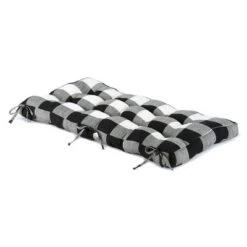 The Lakeside Collection Buffalo Check Bench Cushions -Home Properties GUEST c123af4f f2cf 4ca3 9e57 4083112bface