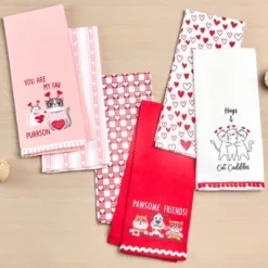 The Lakeside Collection Set Of 2 Valentine's Day Embroidered Kitchen Towels 13 The Lakeside Collection Set Of 2 Valentine's Day Embroidered Kitchen Towels -Home Properties GUEST c16eecdc 5482 4373 bf0c 6b613b1daef3