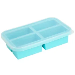 The Lakeside Collection 4-Cup Silicone Freezer Tray With Lid -Home Properties GUEST c665dc43 b648 4fa5 9443 36d3a59f62ad