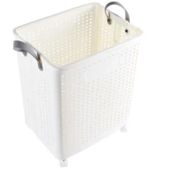 The Lakeside Collection Foldable Household Storage Basket -Home Properties GUEST c8500e5d 82f8 4c1e a272 bac0ca49e932