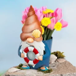 The Lakeside Collection Ocean Gnome Planter -Home Properties GUEST c8cddc93 ee96 4071 9eb7 95e118949fa6