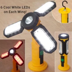 The Lakeside Collection Folding Work Light 14 The Lakeside Collection Folding Work Light -Home Properties GUEST cae8328f 741a 4258 b6fe a5d471abd446