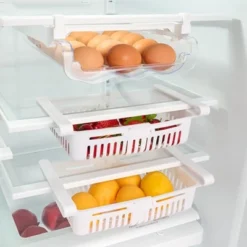 The Lakeside Collection Set Of 2 Adjustable Refrigerator Drawers Or Egg Tray - Refrigerator Drawers -Home Properties GUEST cba18fdf bb69 4e02 8c7f bf064f5a77b7