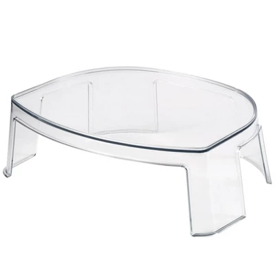 The Lakeside Collection Kitchen Storage Cabinet Pantry Countertop Organizers Clear Plastic - Clear Kitchen Rack Shelf 3 The Lakeside Collection Kitchen Storage Cabinet Pantry Countertop Organizers Clear Plastic - Clear Kitchen Rack Shelf