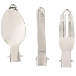 The Lakeside Collection Steel Folding Cutlery Set