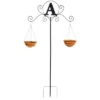 The Lakeside Collection Monogram Double Planter Stakes