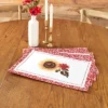 The Lakeside Collection Jacobean Sunflower Set Of 4 Placemats And Runner - Set Of 4 Placemats