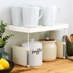 The Lakeside Collection Adjustable Shelf Riser 15 The Lakeside Collection Adjustable Shelf Riser -Home Properties GUEST d6d155c8 210e 4575 bb23 cc9b23dcd4b5