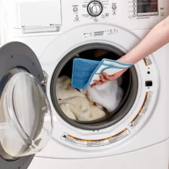 Set Of 2 Universal Fit Reusable Mop Pads With Magic Fabric Straps -Home Properties GUEST d799f0a9 511c 49be b7a9 86902d3d92d6