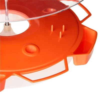 The Lakeside Collection Hummingbird Feeder For Food And Nectar With Clear Shield 5 The Lakeside Collection Hummingbird Feeder For Food And Nectar With Clear Shield - Image 3