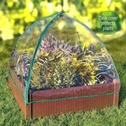 The Lakeside Collection Raised Garden Bed With Greenhouse Cover -Home Properties GUEST ded32384 156f 4be3 a67c 8e128b39bf5c