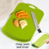 The Lakeside Collection Chopping Board With Colander -Home Properties GUEST e2426e71 0e35 4a70 8a5c e2f8a196d5e8