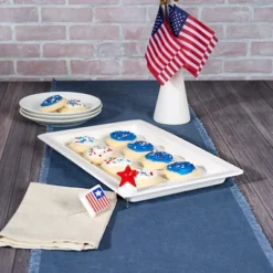 The Lakeside Collection Serving Platter With Interchangebale Holiday Icons For Any Occasion 11 The Lakeside Collection Serving Platter With Interchangebale Holiday Icons For Any Occasion -Home Properties GUEST e3ced75a 2c7b 4b1b b934 8ea05e375fe7