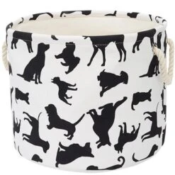 The Lakeside Collection Pet-Themed Storage Bins - Dog
