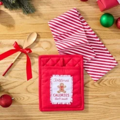 The Lakeside Collection Kitchen Towels Holiday Housewarming Gift Set - Towel & Wooden Spoon Gift Set -Home Properties GUEST e5dd9aa3 14e7 4ddc 9e85 ec45ad596eda