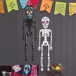 The Lakeside Collection Halloween Hanging Skeletons -Home Properties GUEST ec1a2339 85c2 4bb3 95a2 2ba8ed74fef9